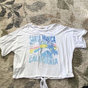 Santa Monica Beach, California shirt (size medium)